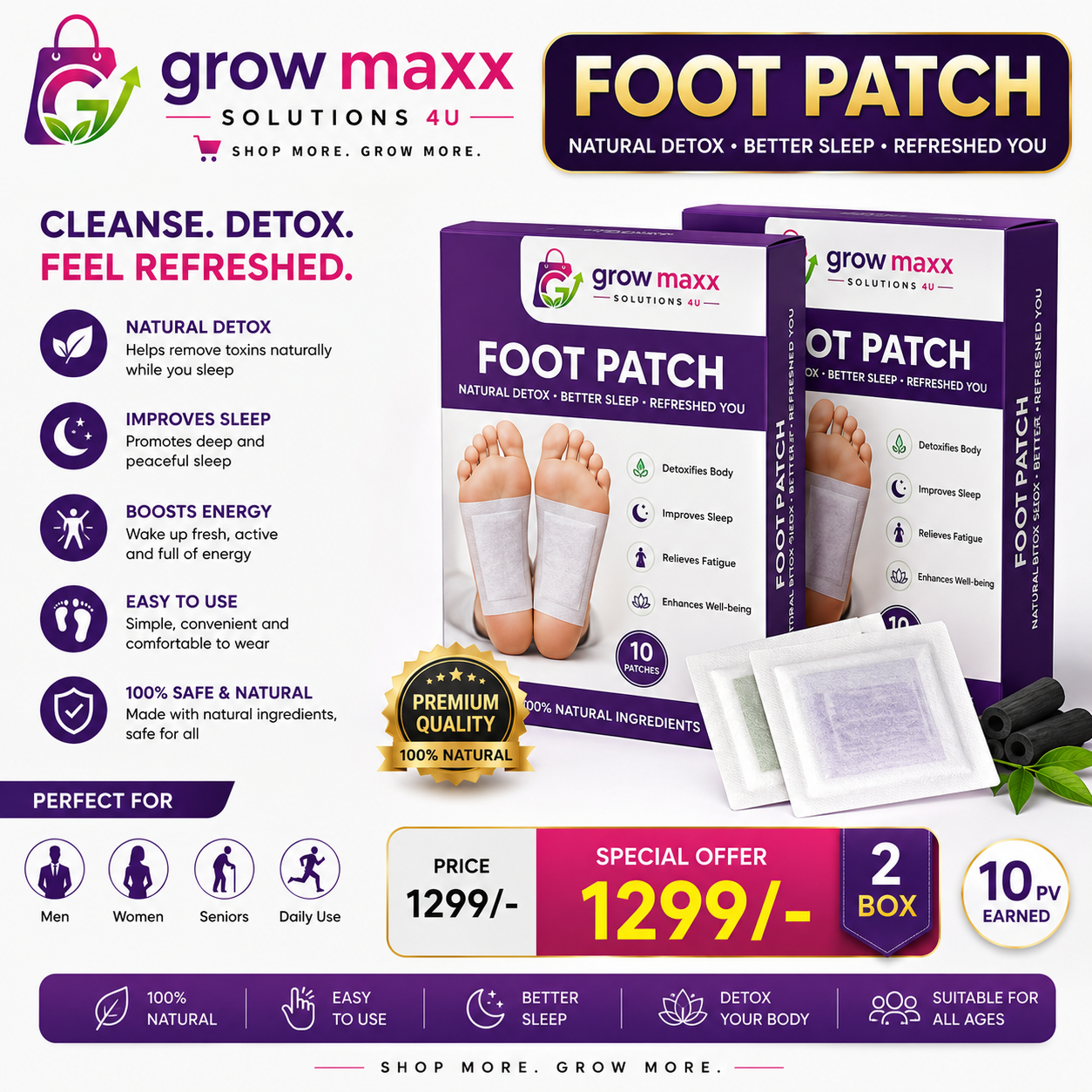 Premium Foot Patch